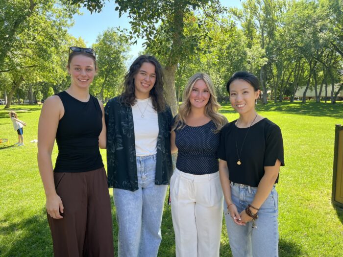 Katie, Alysssa, Brooke, and Zoey - Summer Work Exposure Program